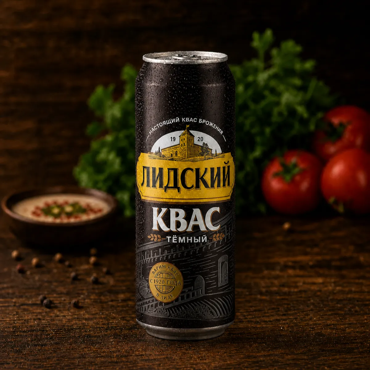 Квас Лидский тёмный